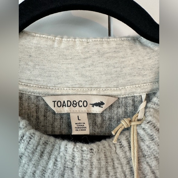 Toad&Co Women’s Wiggins Sweater Dress Almond NWT (Size L) - Picture 4 of 8